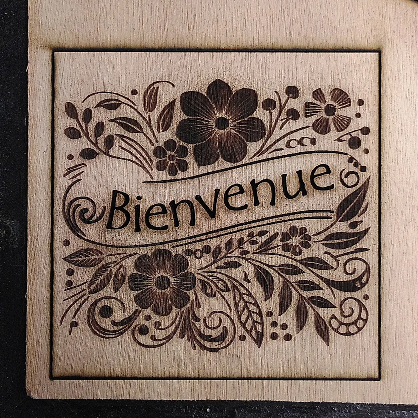 Panneau Bienvenue